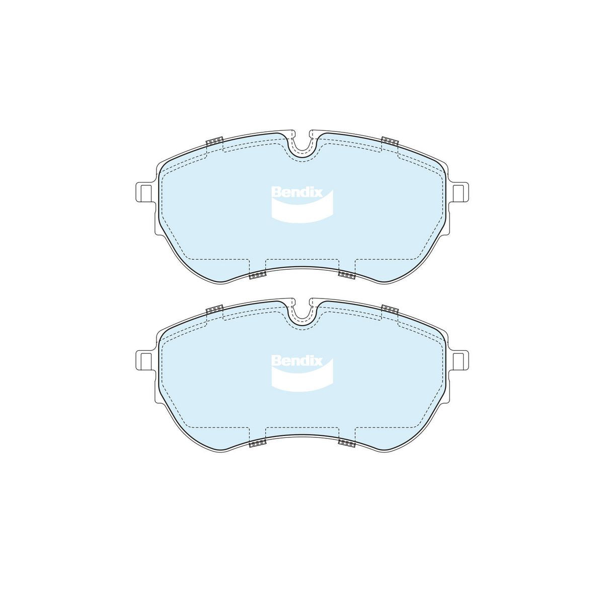 Bendix Heavy Duty Brake Pad Set - DB2595 HD