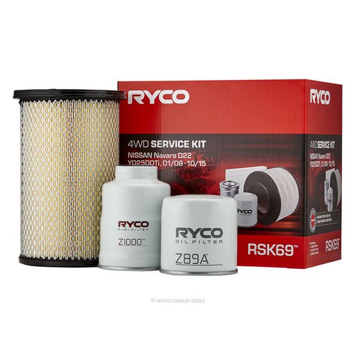 Ryco 4WD Filter Service Kit - RSK69