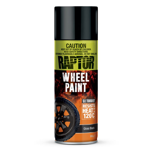 Raptor Wheel Paint Gloss Black 295G - RWPGB/AL
