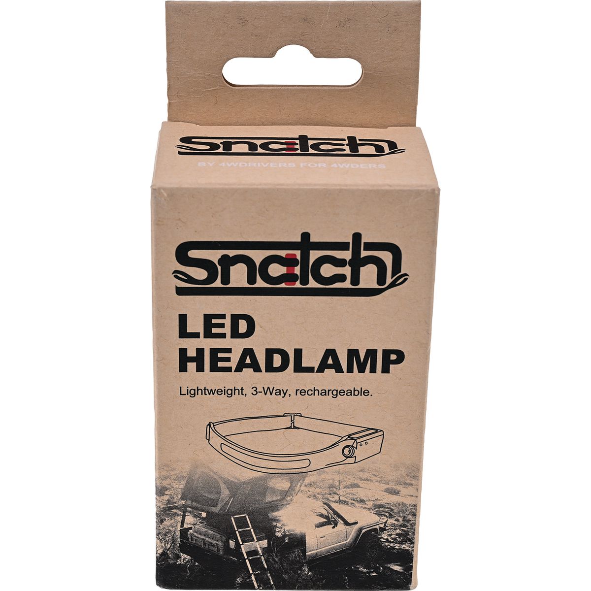 Snatch Rechargeable COB Headlamp - SNHLCOBR