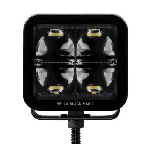 HELLA Black Magic LED Cube Light Kit 3.2 Spot Beam 12V/24V - 1FA 358 176-821
