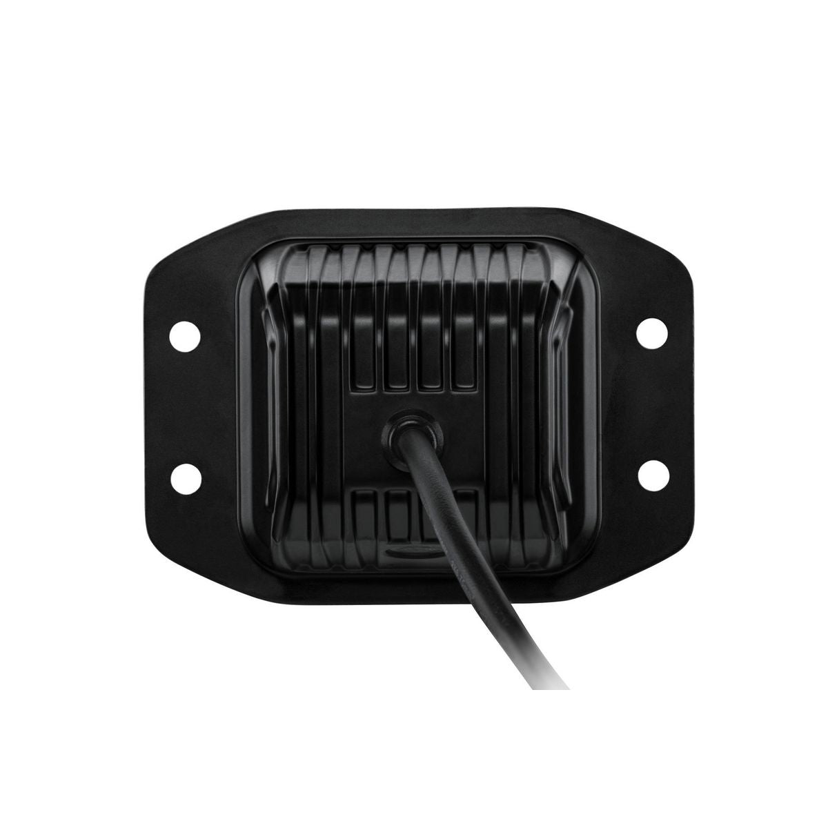 HELLA Black Magic LED Cube Light Kit 3.2 Flood Beam Flush Mount 12V/24V - 2 Lights + Harness - 1FA 358 176-831