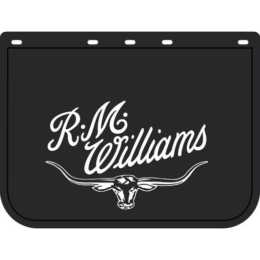 R. M. Williams RMW Mud Flap 45 x 60cm Black/White - Single - MDRMWD