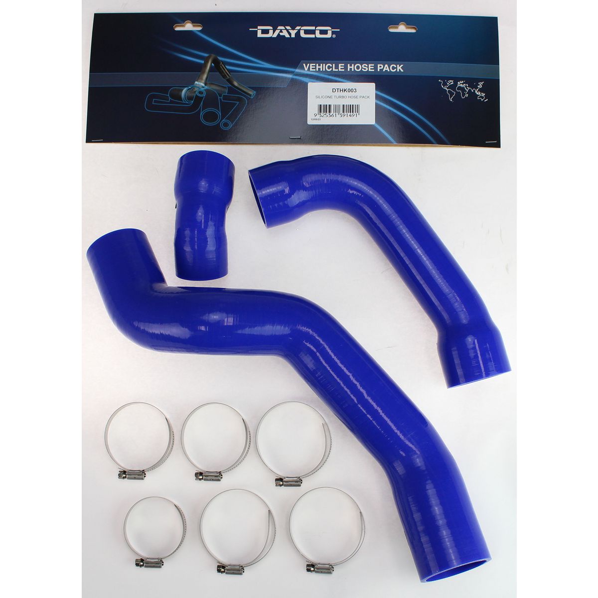 Dayco Turbocharger Intercooler Silicone Hose Pack - DTHK003