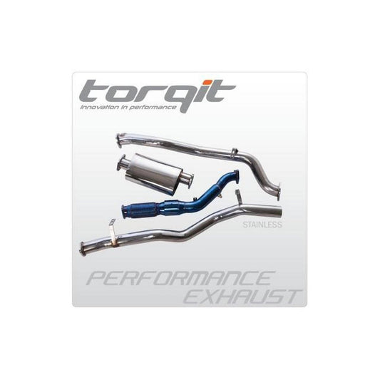 Torqit DPF Back Exhaust 3 Inch fits Toyota Landcruiser 79 Series 4.5L V8 TD Dual Cab 08/2016-On - HS8146SS