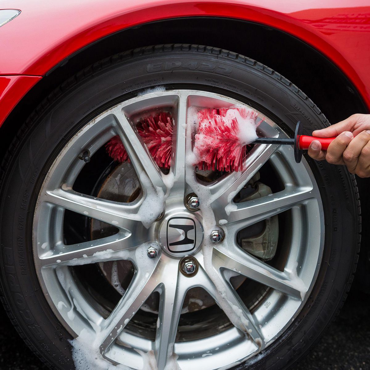 Chemical Guys Red Rocket Vehicle Detailing Brush - ACC608