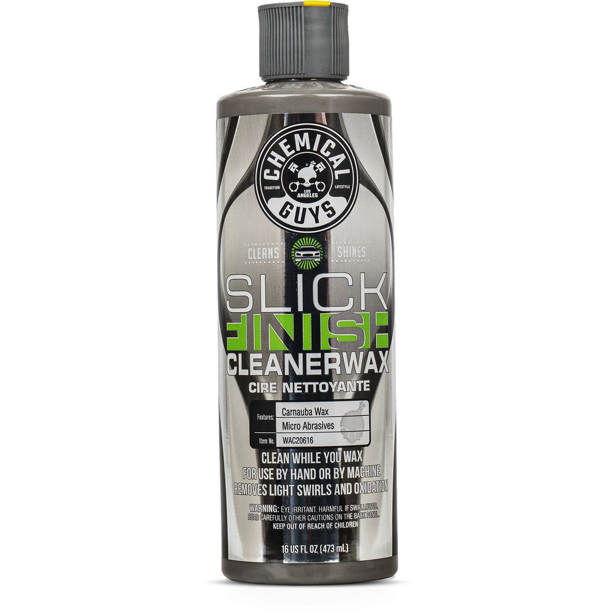 Chemical Guys Slick Finish Cleaner Wax 473ml - WAC20616