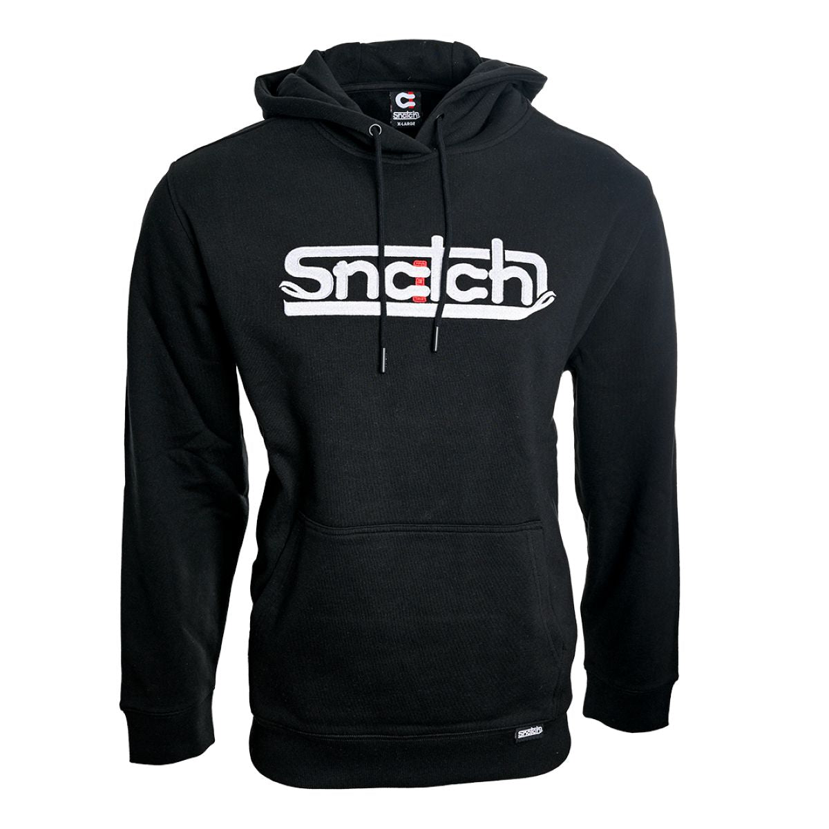 Snatch Logo Hoodie Black - SM2311BK