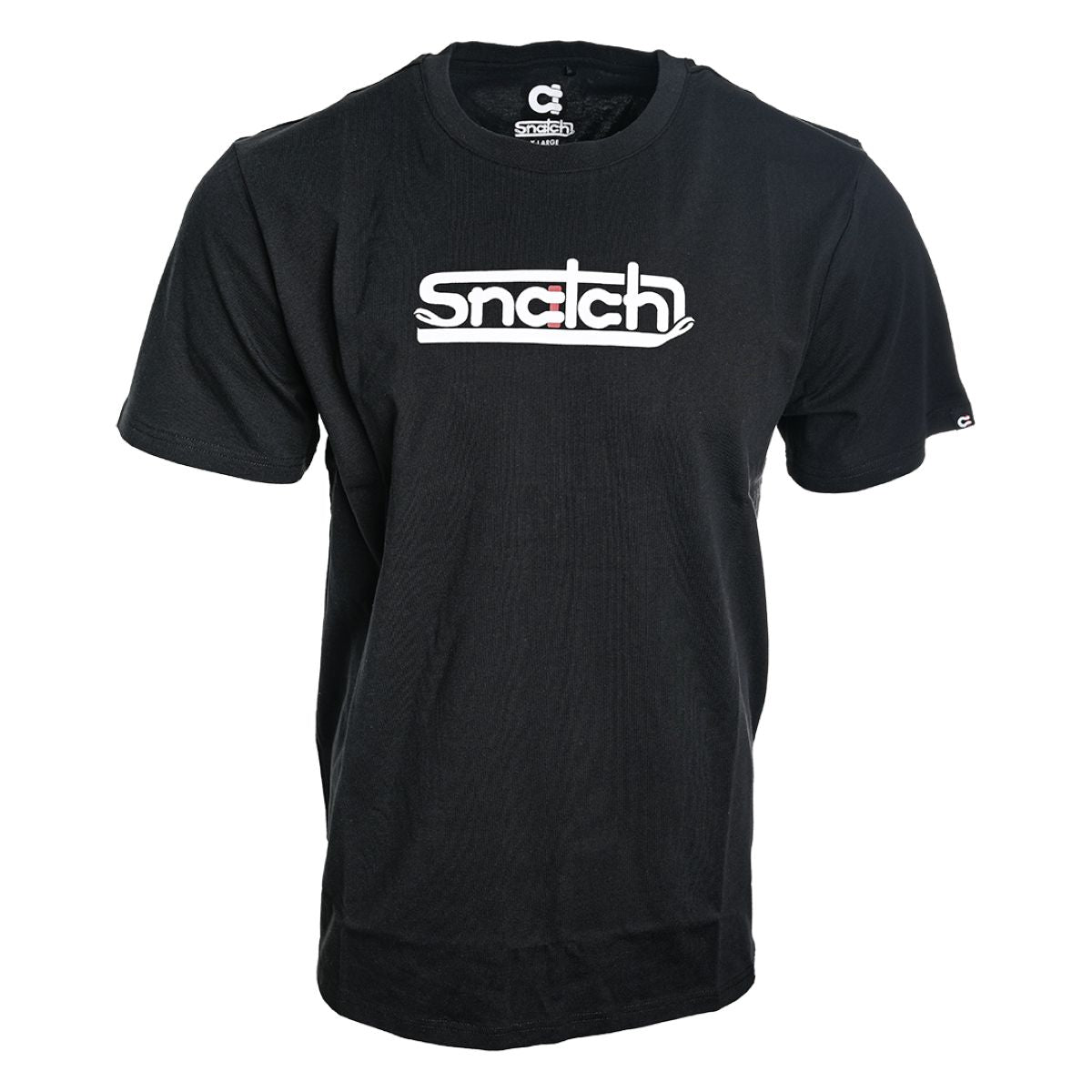 Snatch Logo Stack T-Shirt Black - SM1311BK