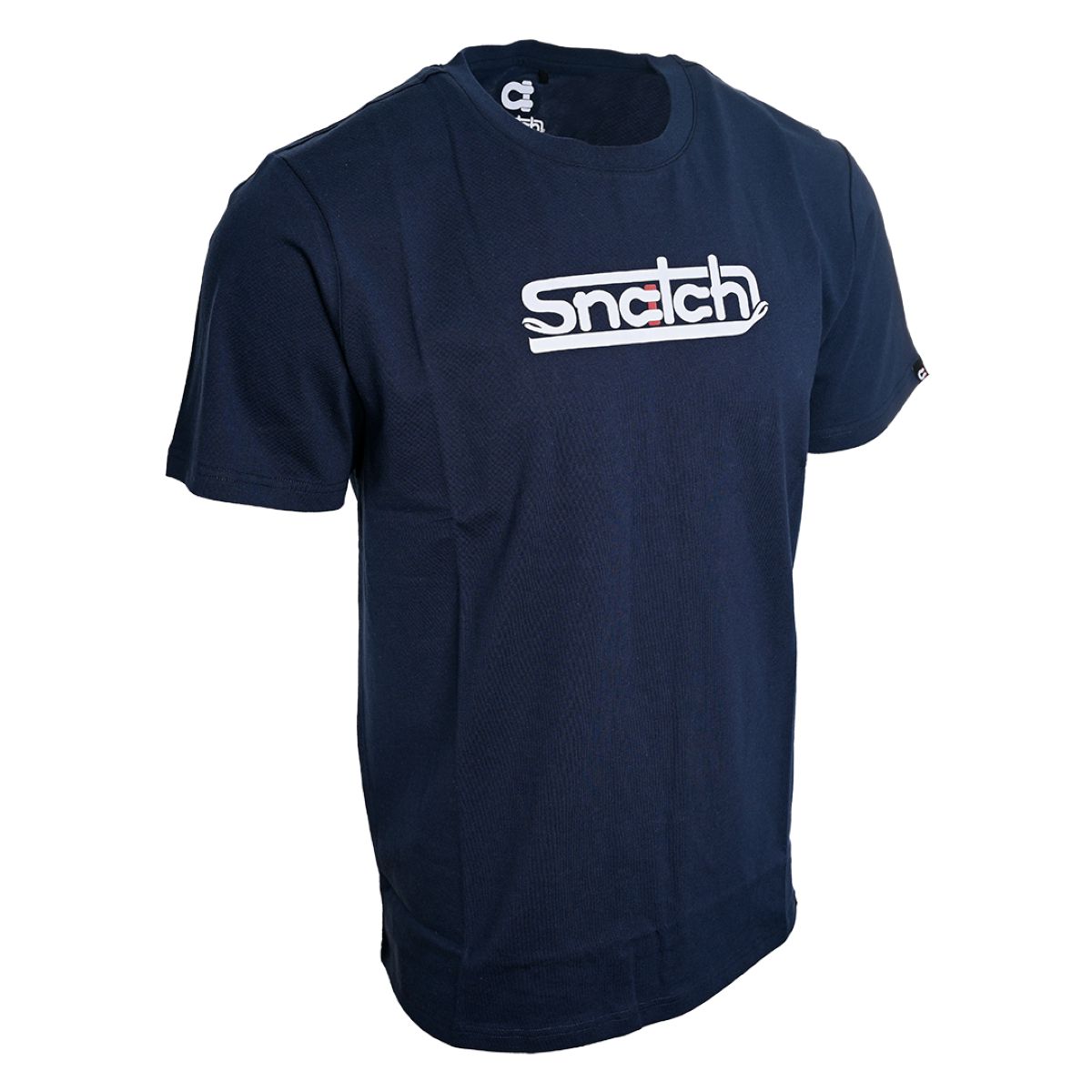 Snatch Logo Stack T-Shirt Navy - SM1311NV