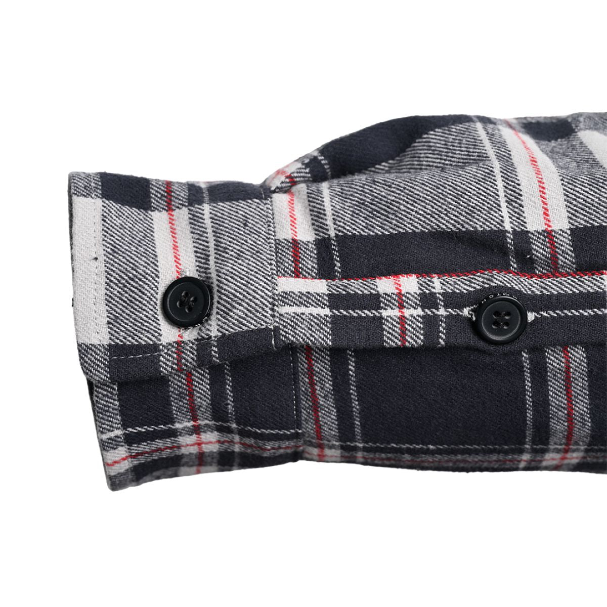 Snatch Bushmans Shacket Black Check - SM4711BC