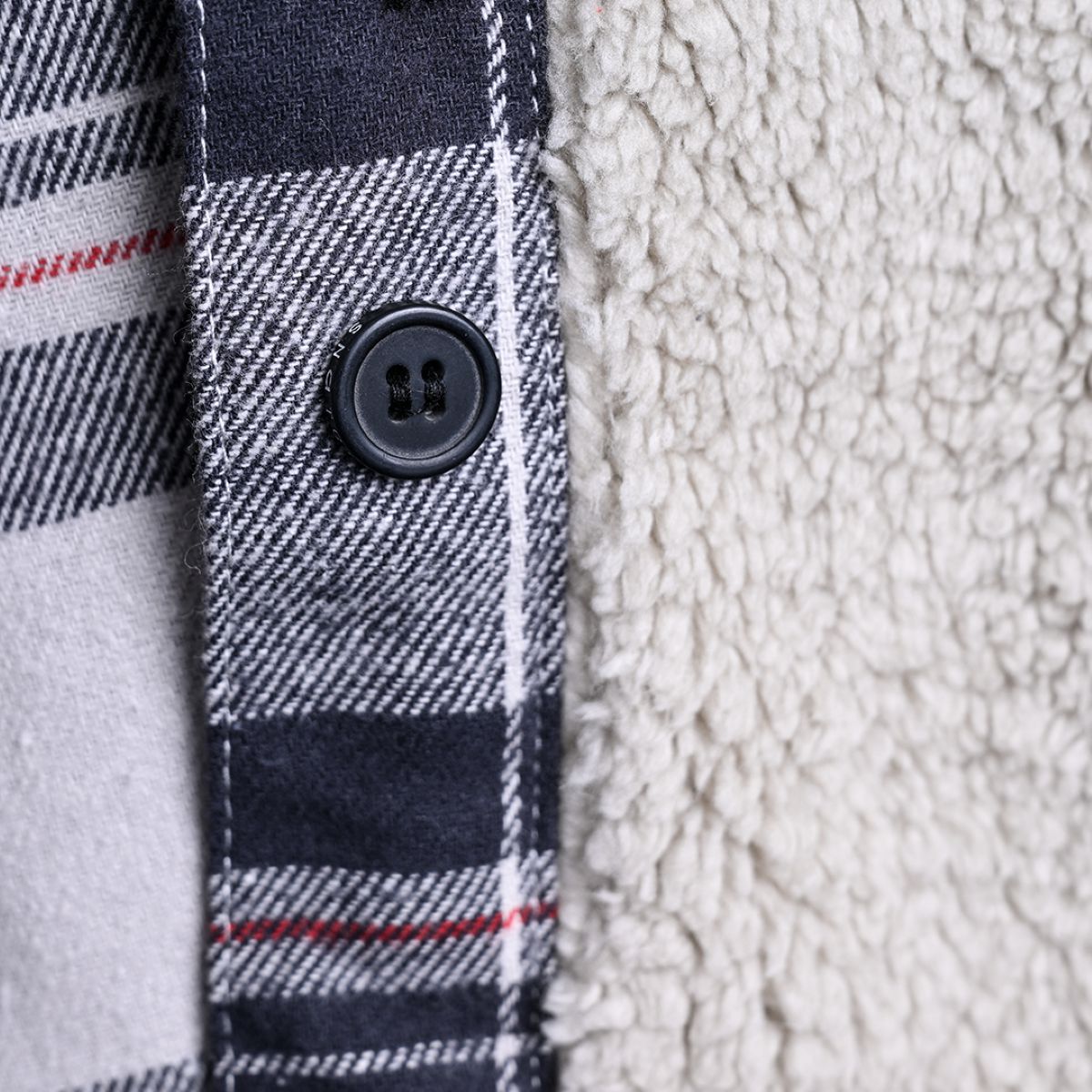 Snatch Bushmans Shacket Black Check - SM4711BC