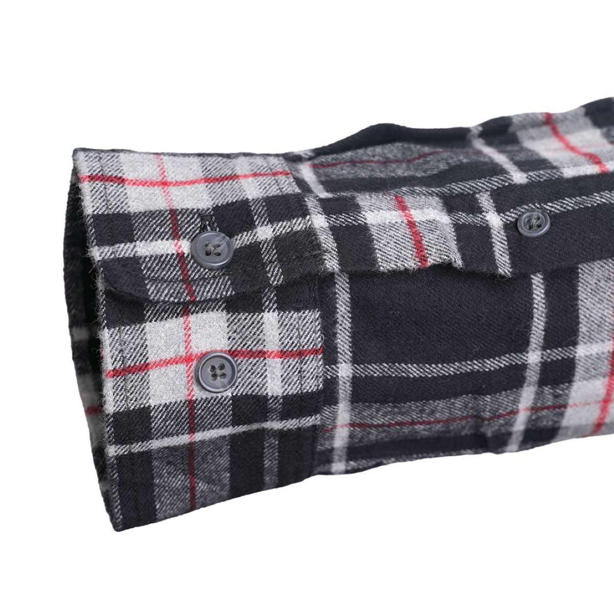 Snatch Sundown Checked Flannel Black - SM4411BC