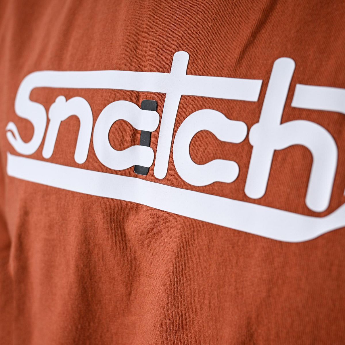 Snatch Logo Stack Tee Rust - SM1311RT