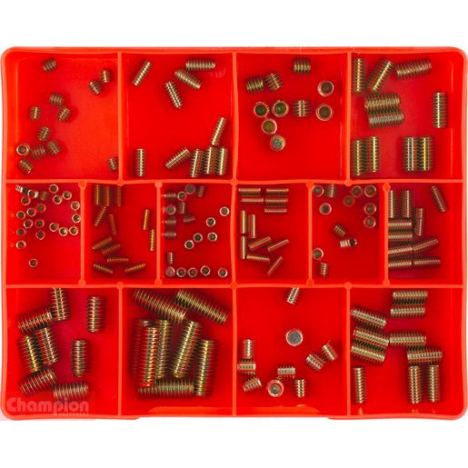 Champion BSW & Metric Grub Screw Assortment - CA1416