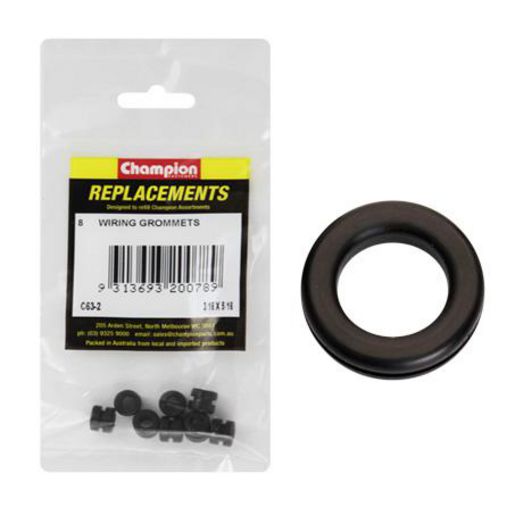 Champion Grommet Wiring Nitrile Rubber M5 x 8 x 11mm - C63-2