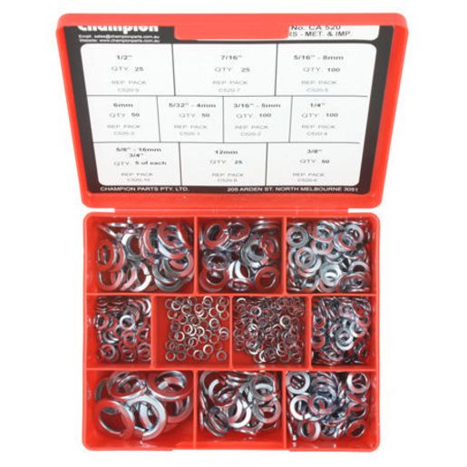 Champion Spring Washer Assortment - CA520