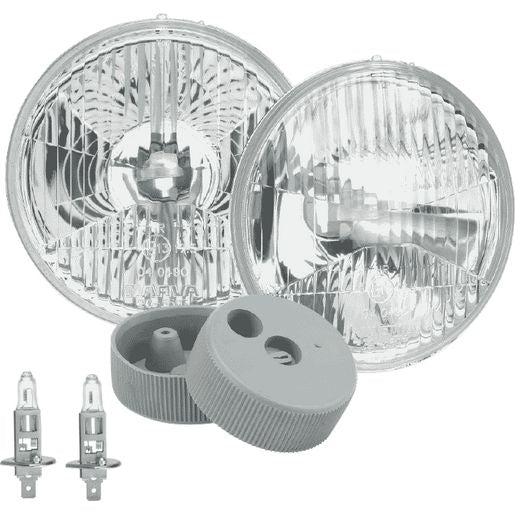 Narva Semi Sealed Beam Round 146mm Globe Style H1 - 72060