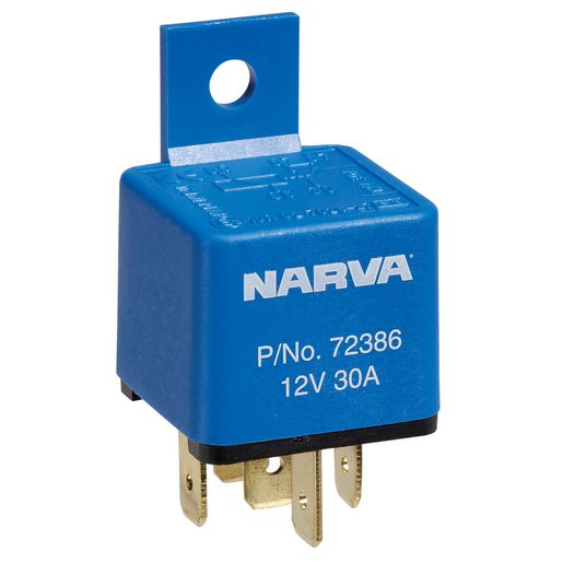 Narva Relay Unfused High Capacity - 72386BL