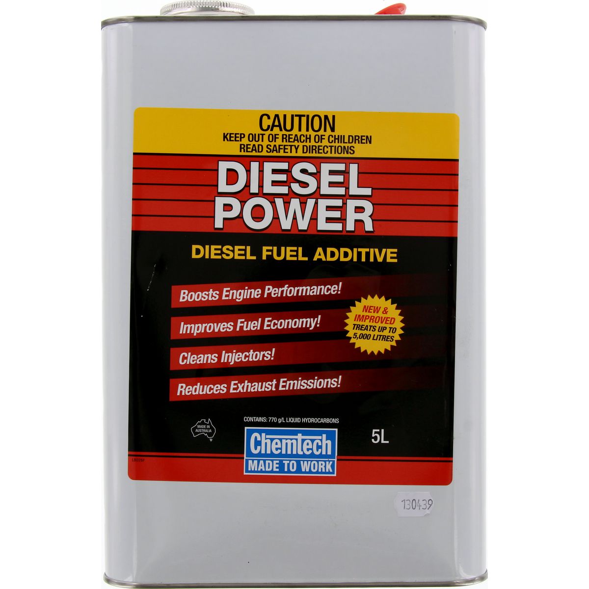 Chemtech Diesel Power Fuel Additive 5L - CDP-5L