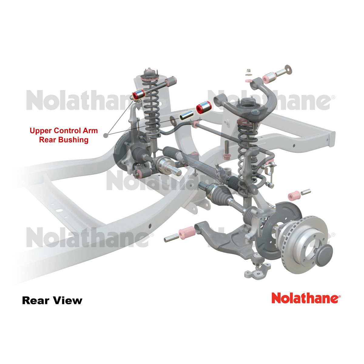Nolathane Upper Control Arm Inner Rear Bushing Kit - 45164