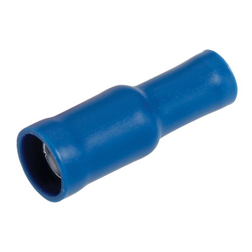 Narva Crimp Terminal Female Bullet Blue Insulated 5mm 11 Pce - 56052BL