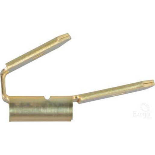 Narva Crimp Terminal 2-Way Male/Female Connector Tin Terminal Entry 6.3 x 0.8mm 100Pk - 56128