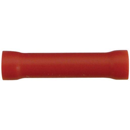 Narva Crimp Terminal Cable Joiner Red 2.5 3mm Vinyl 100 Pce - 56154