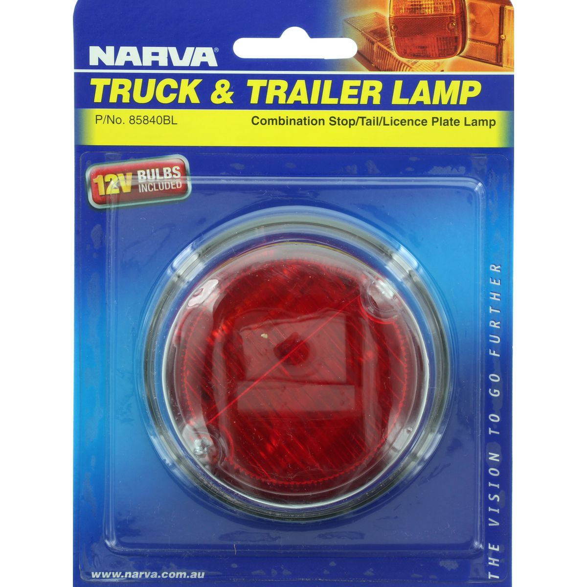 Narva Stop/Tail/Licence Plate Light Incandescent - 85840BL