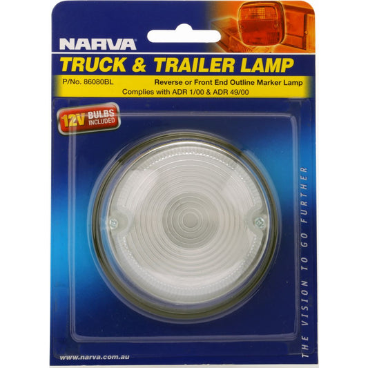 Narva Front Marker Light Clear Incandescent - 86080BL