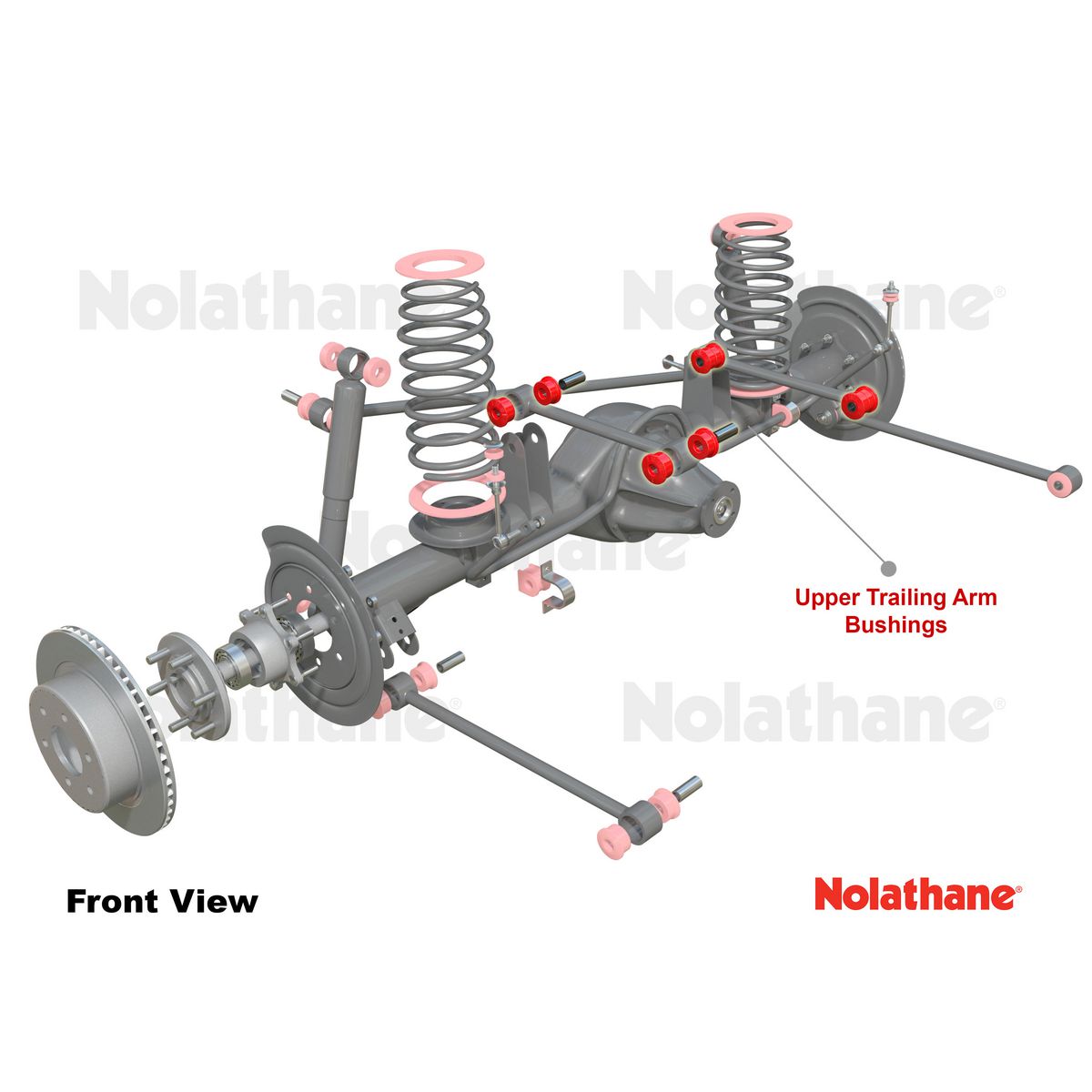 Nolathane Upper Trailing Arm Bushing Kit - 46196