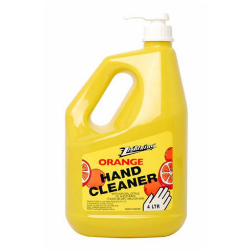 Lightning Orange Hand Cleaner With Pumice 4Ltr - 899I