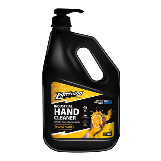 Lightning Orange Hand Cleaner With Pumice 4Ltr - 899I
