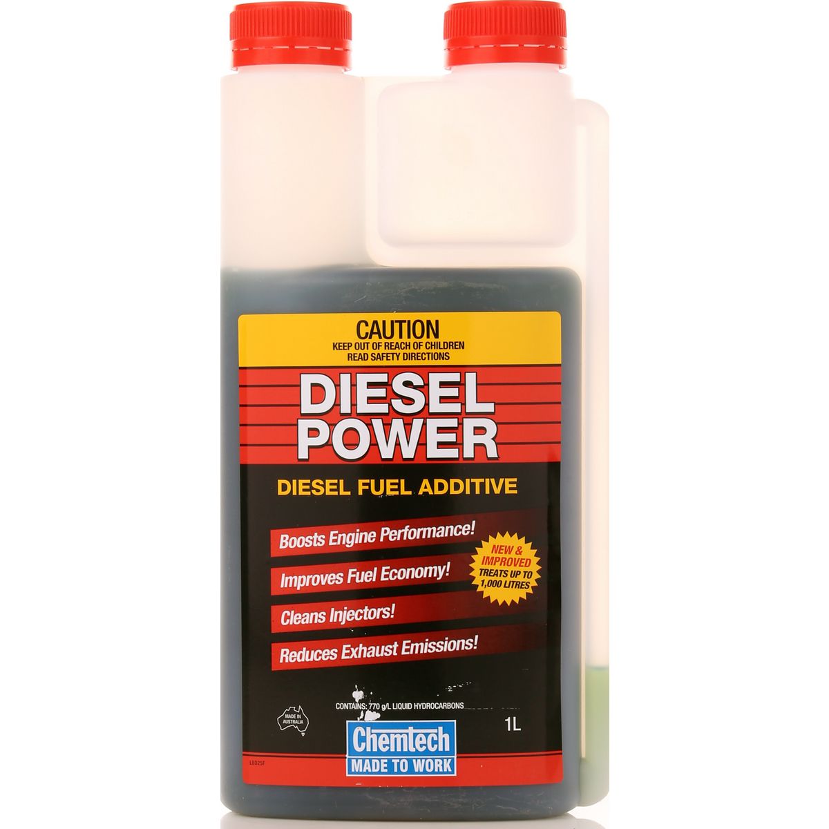 Chemtech Diesel Power Fuel Additive 1L - CDP-1L