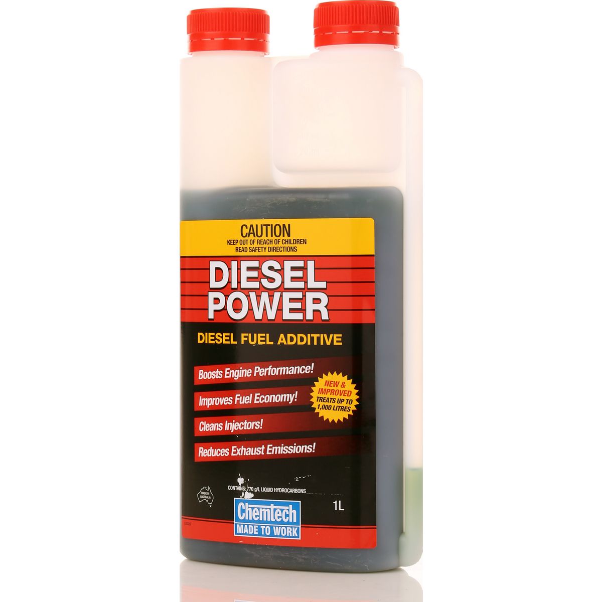 Chemtech Diesel Power Fuel Additive 1L - CDP-1L