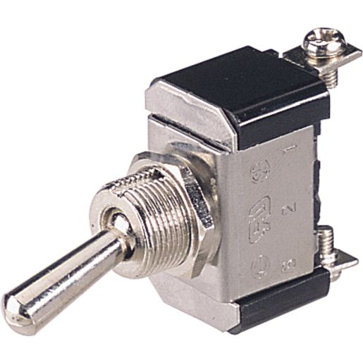 Narva Metal Toggle Switch Off/On SPST - 60055BL