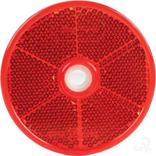 Narva Reflector Round Red 60mm 2 Pack - 84012BL