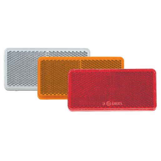 Narva Reflector Rectangle Clear 44 x 94mm 2 Pack - 84050BL