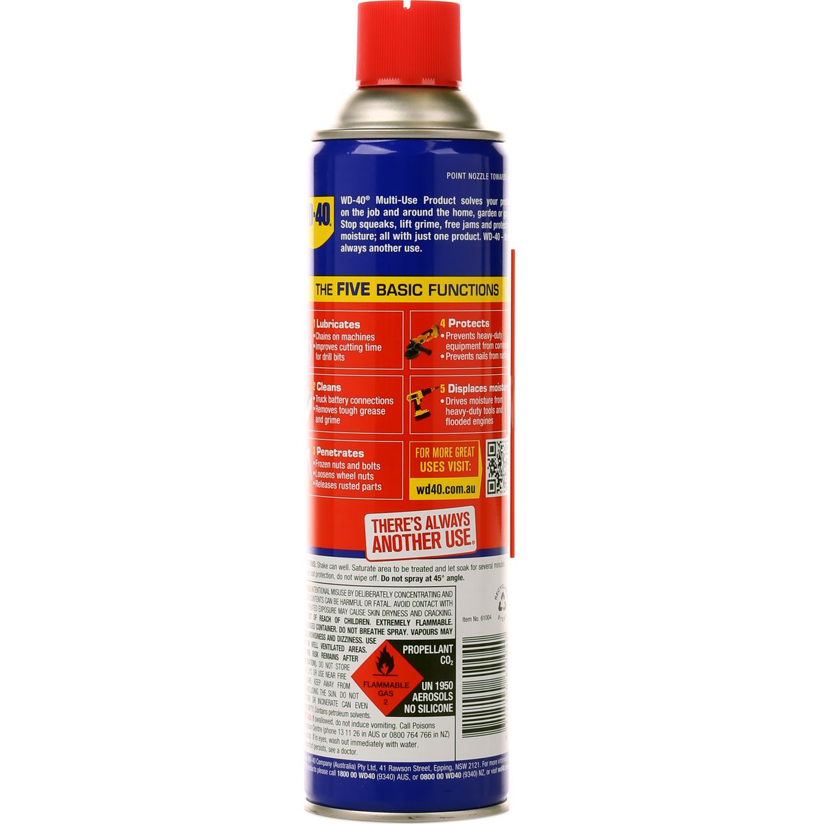 WD-40 Multi Purpose Lubricant 425g - 61004