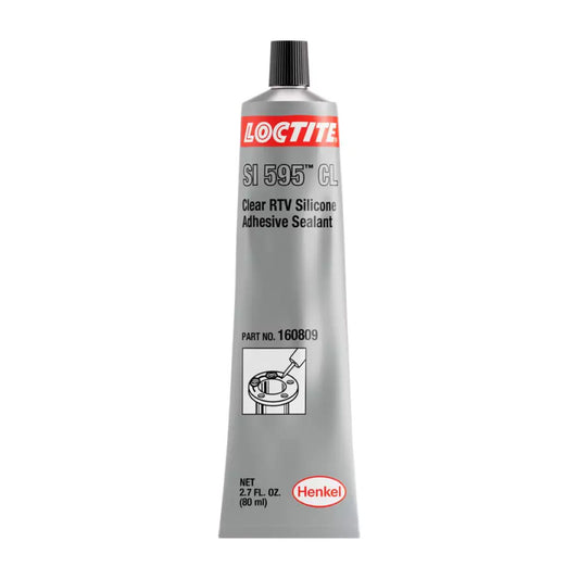 Loctite Si 595 Clear Silicone Adhesive Sealant 80ml - 160809
