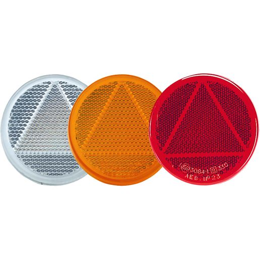 Narva Reflector Round Clear 65mm 2 Pack - 84005BL