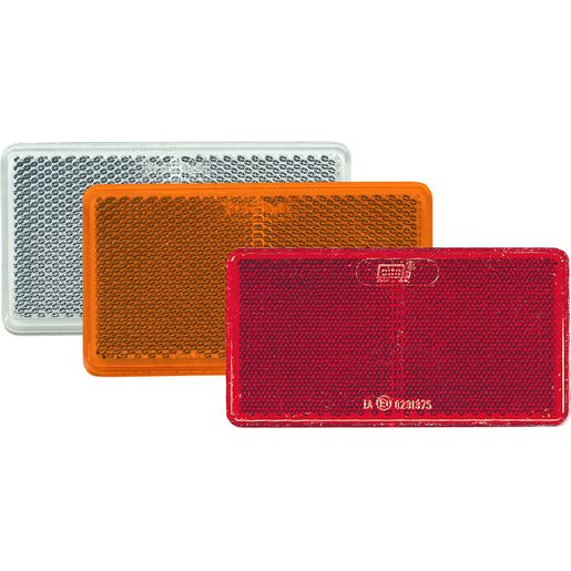 Narva Reflector Rectangle Clear 55 x 105mm 2 Pack - 84060BL