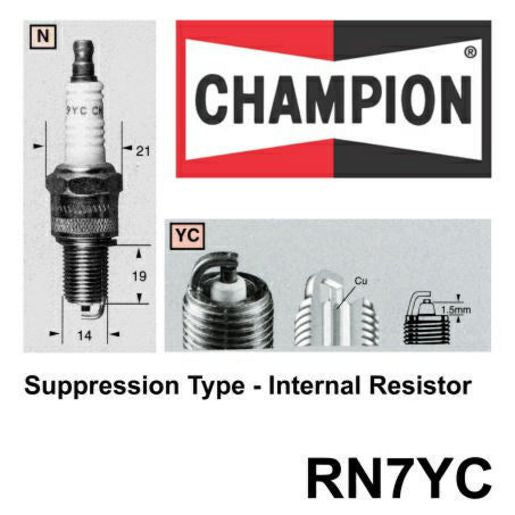 Champion Copper Plus Spark Plug - OE018