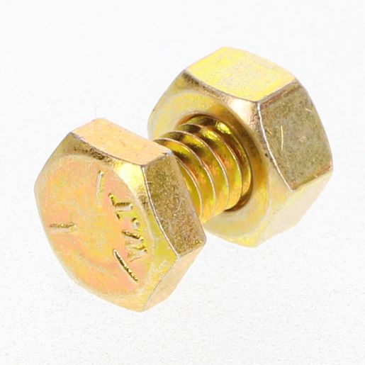 Champion Hex Set Screw & Nut High Tensile 1/4in x 1/2in UNC Grade 5 - BC1