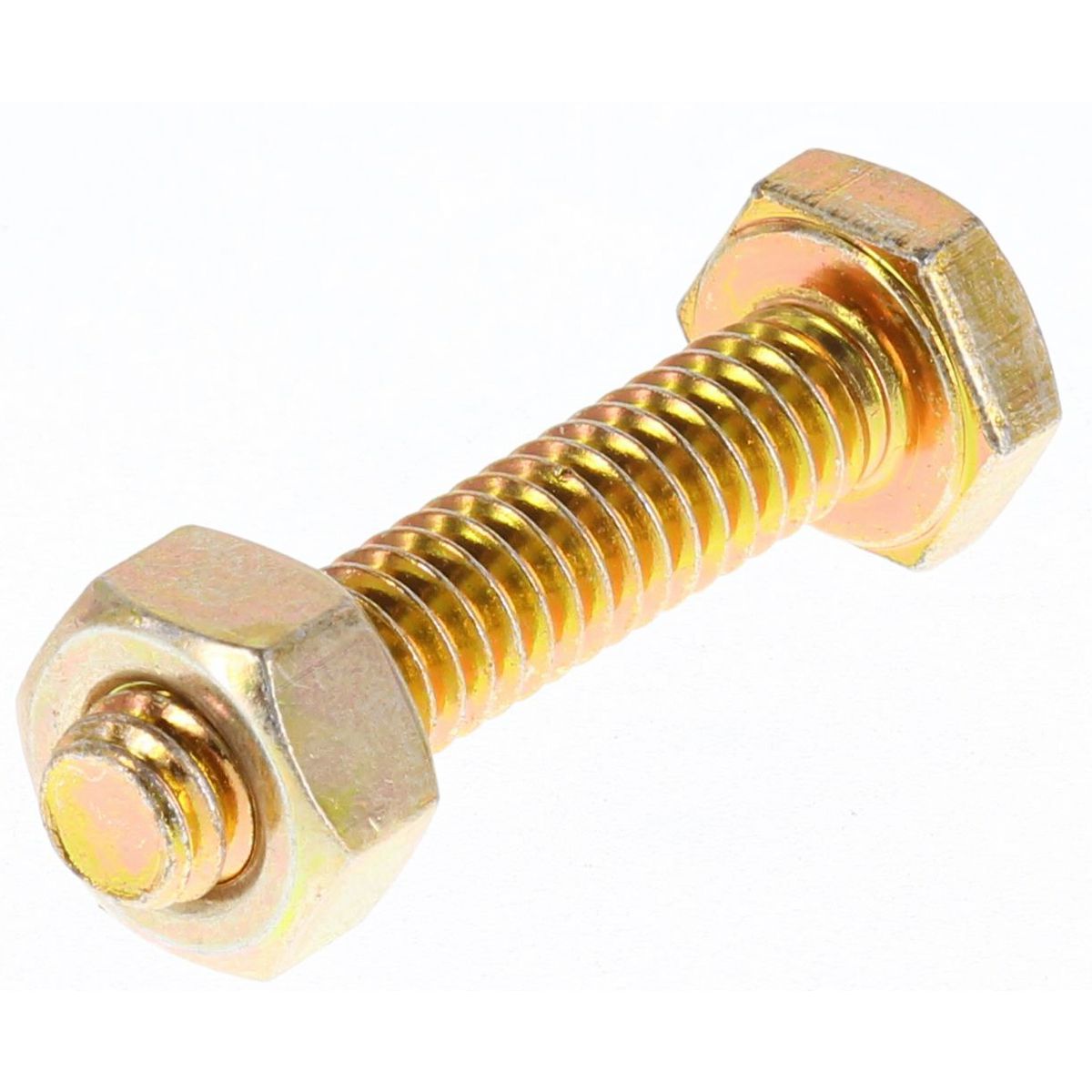 Champion Hex Set Screw & Nut High Tensile 1/4in x 1 1/4in UNC Grade 5 - BC6
