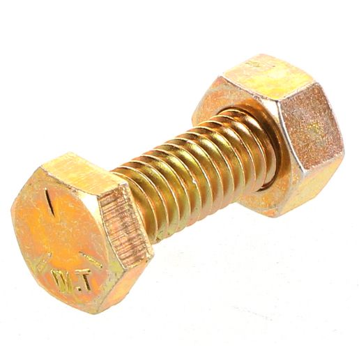 Champion Hex Set Screw & Nut High Tensile 5/16in x 1in UNC Grade 5 - BC17