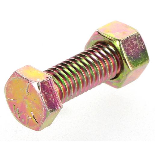 Champion Hex Set Screw & Nut High Tensile 3/8in x 1 1/4in UNC Grade 5 - BC34