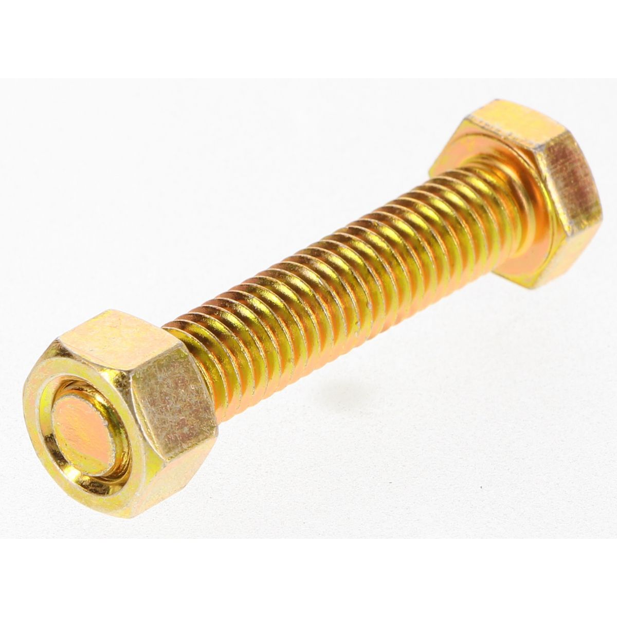 Champion Hex Set Screw & Nut High Tensile 3/8in x 2in UNC Grade 5 - BC40