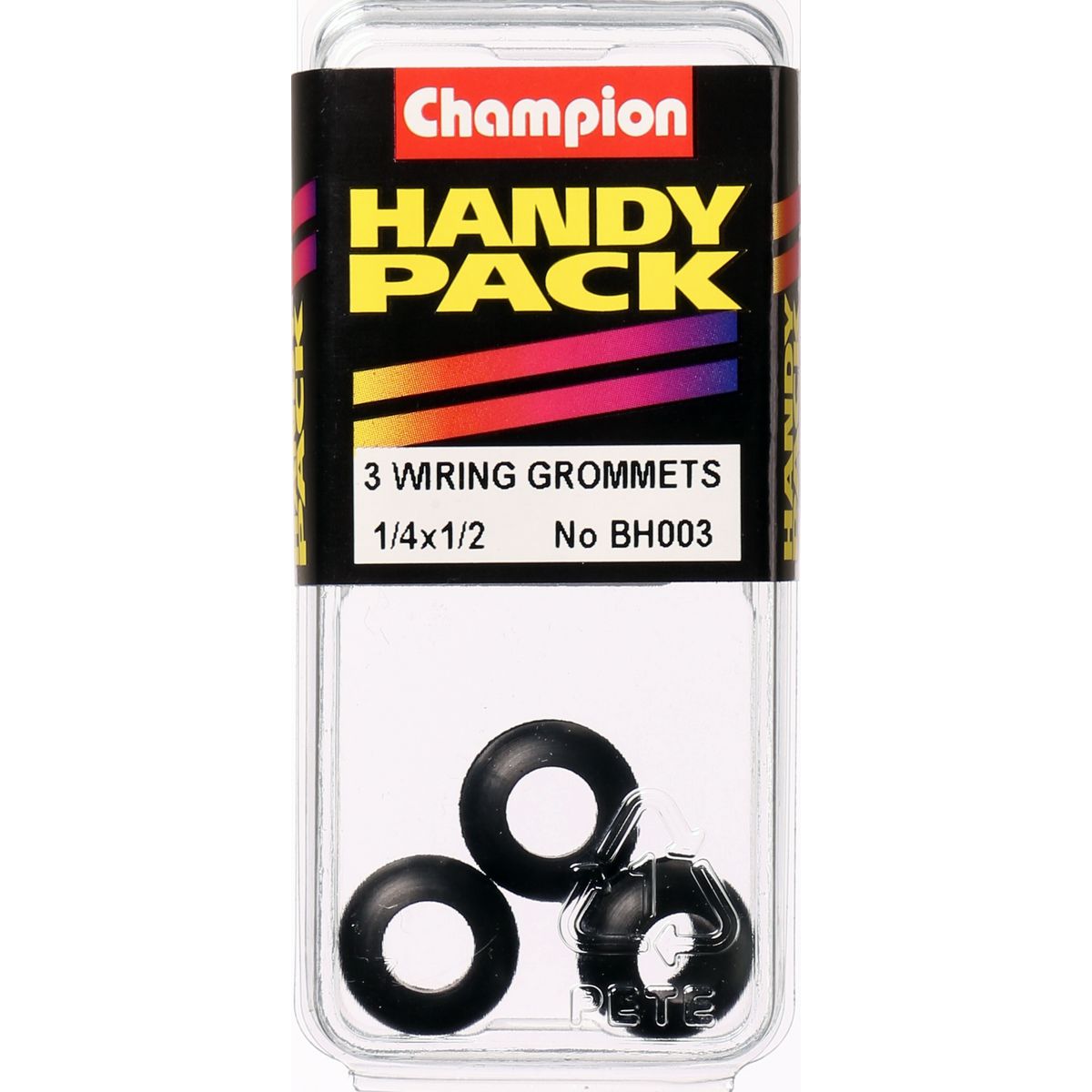 Champion Grommet Wiring Nitrile Rubber M6 x 12 x 14mm - BH003