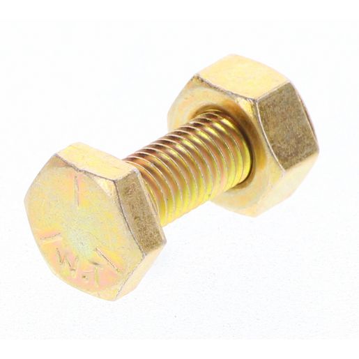 Champion Hex Set Screw & Nut High Tensile 1/4in x 3/4in UNF Grade 5 - BF3
